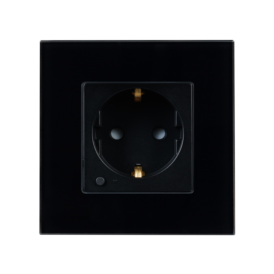 Розетка электрическая с Zigbee управлением SCT-OMALI-EUZB1-PL-BK (240V, 16A, Zigbee) (Arlight, -)