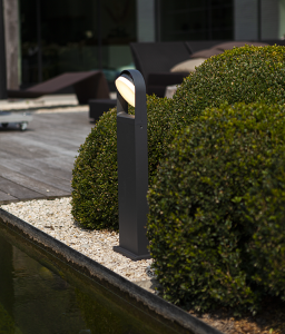 Светильник "FELE" Bollard light  220V LED 13,5W 3000K G4147.  Цвет: темно серый