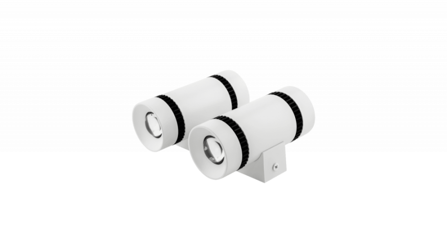 Светильник настенный GW TIP DBL (W/C), GW-813-2-12-WH-NW