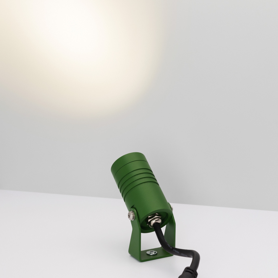 Светильник ALT-RAY-R42-5W Warm3000 (RAL 6010, 25 deg, 230V) (Arlight, IP67 Металл, 3 года)