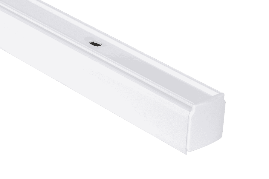 Шинопровод трехфазный, белый, 2м