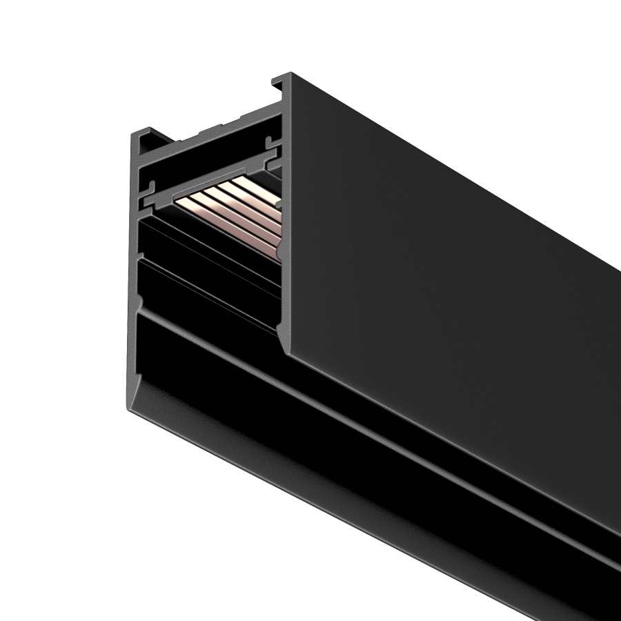 Трек MAG-TRACK-2538-1000 (BK, 5LN) (Arlight, IP20 Металл, 5 лет)