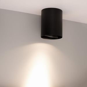Светильник SP-FOCUS-R132-24W Day4000 (BK, 15 deg, 230V) (Arlight, IP54 Металл, 5 лет)