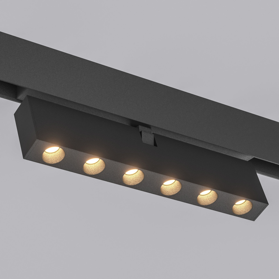 Светильник MAG-DOTS-FOLD-25-S200-6W Day4000 (BK, 30 deg, 24V) (Arlight, IP20 Металл, 5 лет)