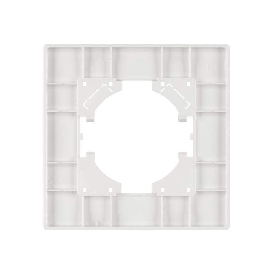 Рамка пластиковая FRM-PERIO-PL-1-WH (Arlight, -)
