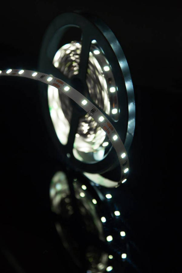 Лента светодиодная SWG SWG260, 4,8 Вт/м, 12В, IP20, холодный белый