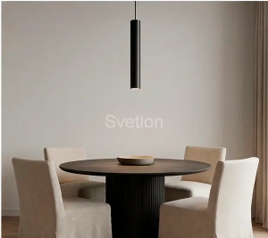 Светильник LED «Цилиндр», HB2040 20W 3CCT h=40см d=5,5см IP20 черный
