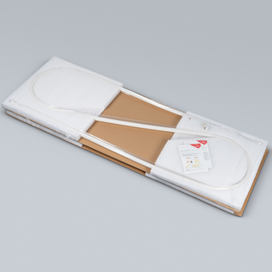 Лента герметичная MOONLIGHT-SIDE-FP-X1088-D25mm 24V Day4000 (20 W/m, IP65, 5m, wire x1) (Arlight, Вывод боковой, 3 года)