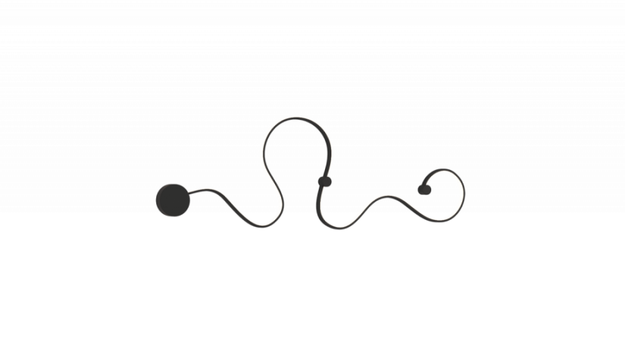 Светильник ANCH LINE A, черный