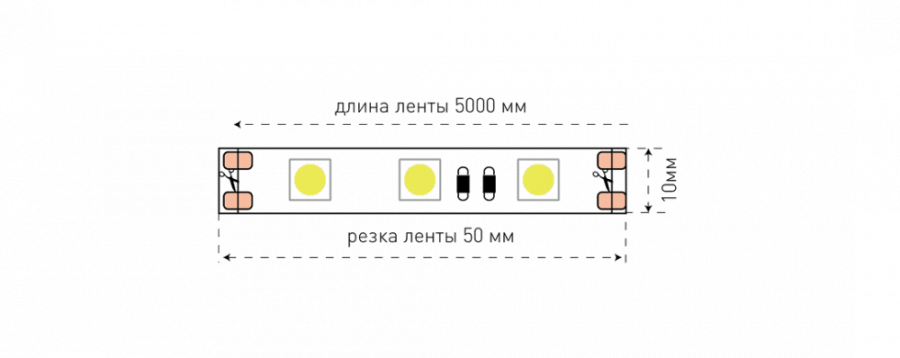 Лента светодиодная SWG ECO-SWG560, Синий