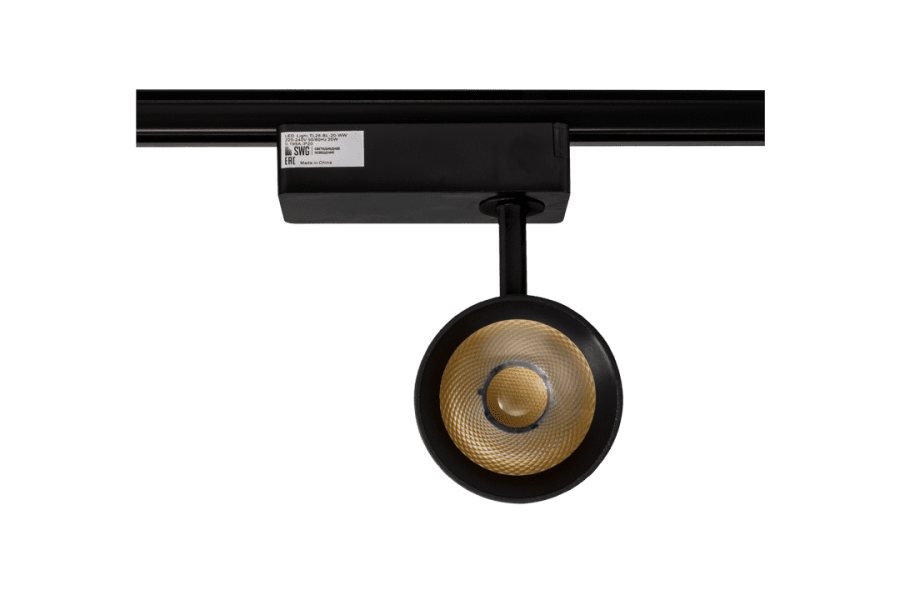 Светильник трековый однофазный TL28, Черный, 20Вт, 4000K