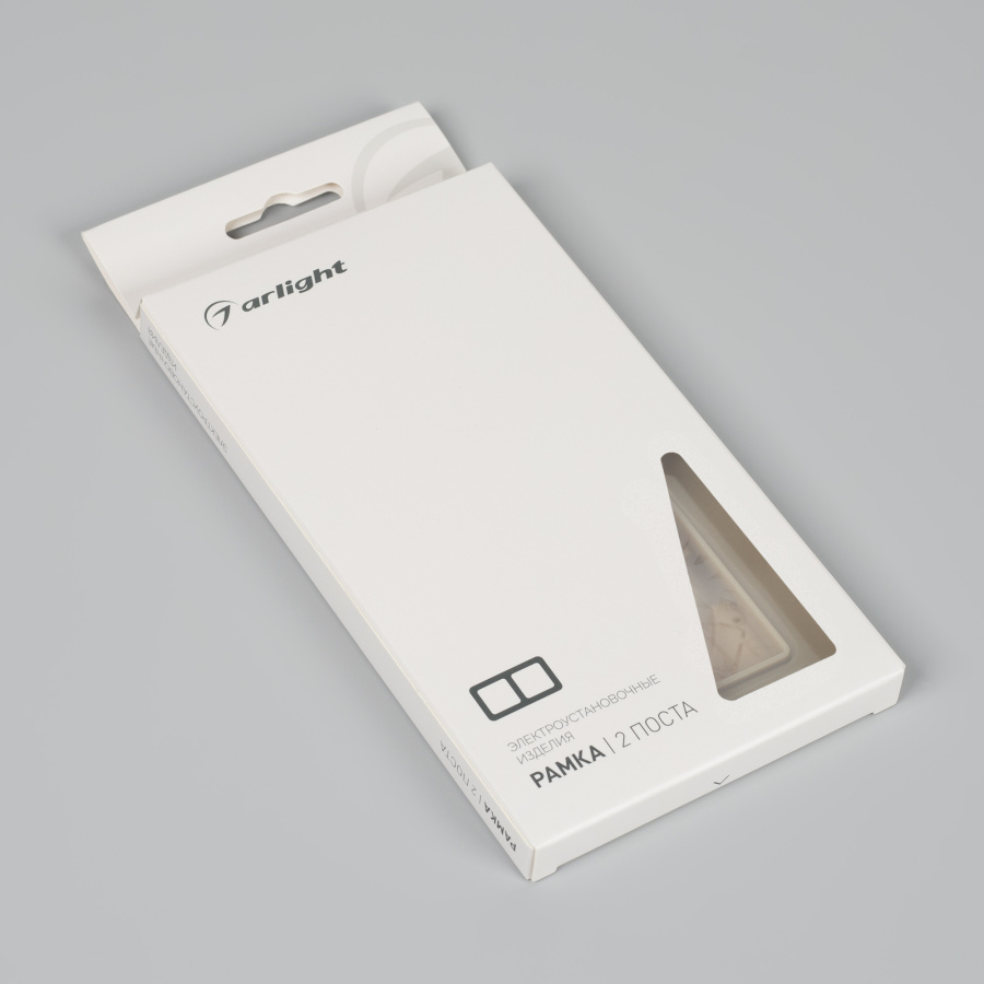 Рамка стеклянная FRM-OMALI-GS-2-GD (Arlight, -)