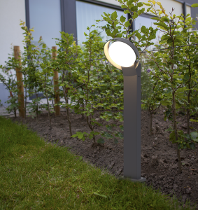 Светильник "Polo" Bollard light  220V LED 15W 3000K G4167.  Цвет: темно серый