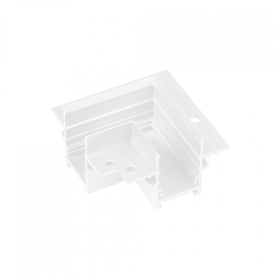 Коннектор угловой MAG-CON-MINI-2538-FDW-L90 (WH) (Arlight, IP20 Металл, 5 лет)