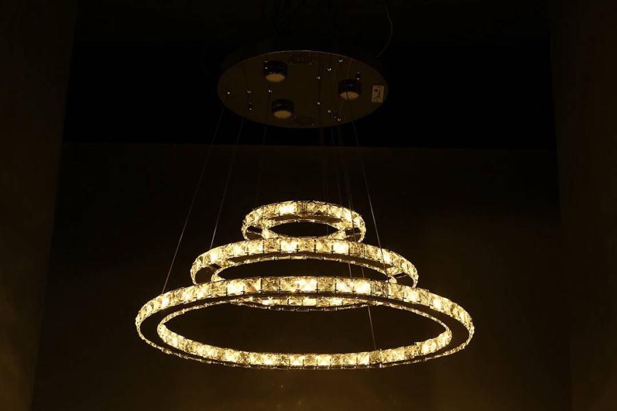 Люстра светодиодная хрустальная DW-8746