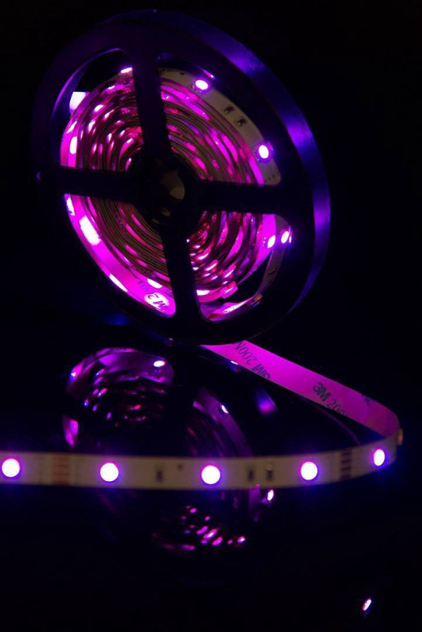 Лента светодиодная SWG SWG530, 7,2 Вт/м, 12В, IP20, RGB