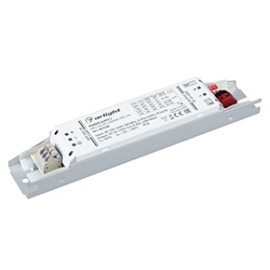 Блок питания ARJ-LG-60-LINEAR-PFC-HV (60W, 40-220V, 0.2-0.35A) (Arlight, IP20 Металл, 5 лет)