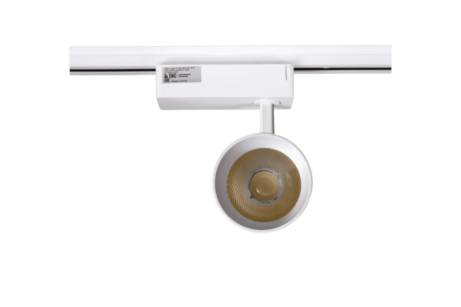 Светильник трековый однофазный TL28, Белый, 20Вт, 4000K