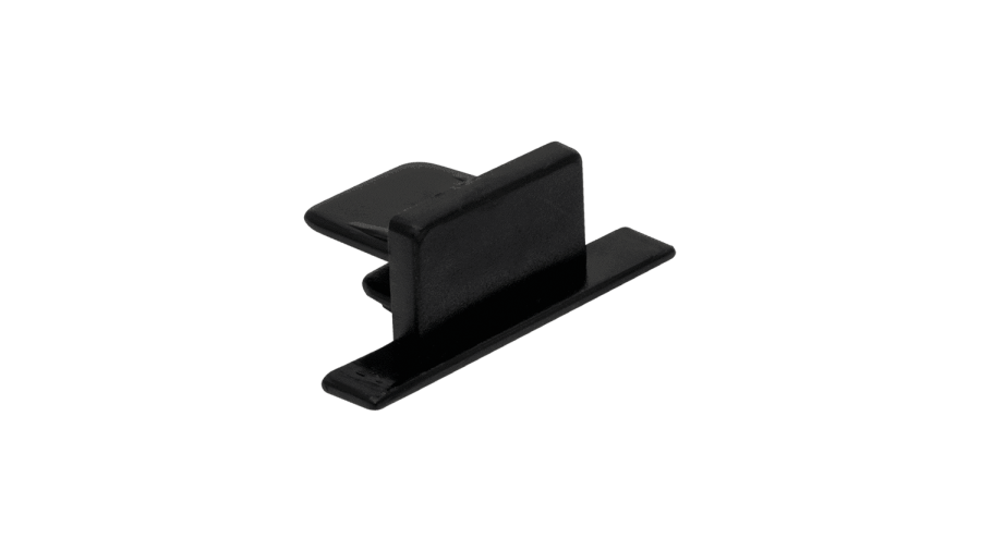 Заглушка для однофазного встраиваемого трека, черный