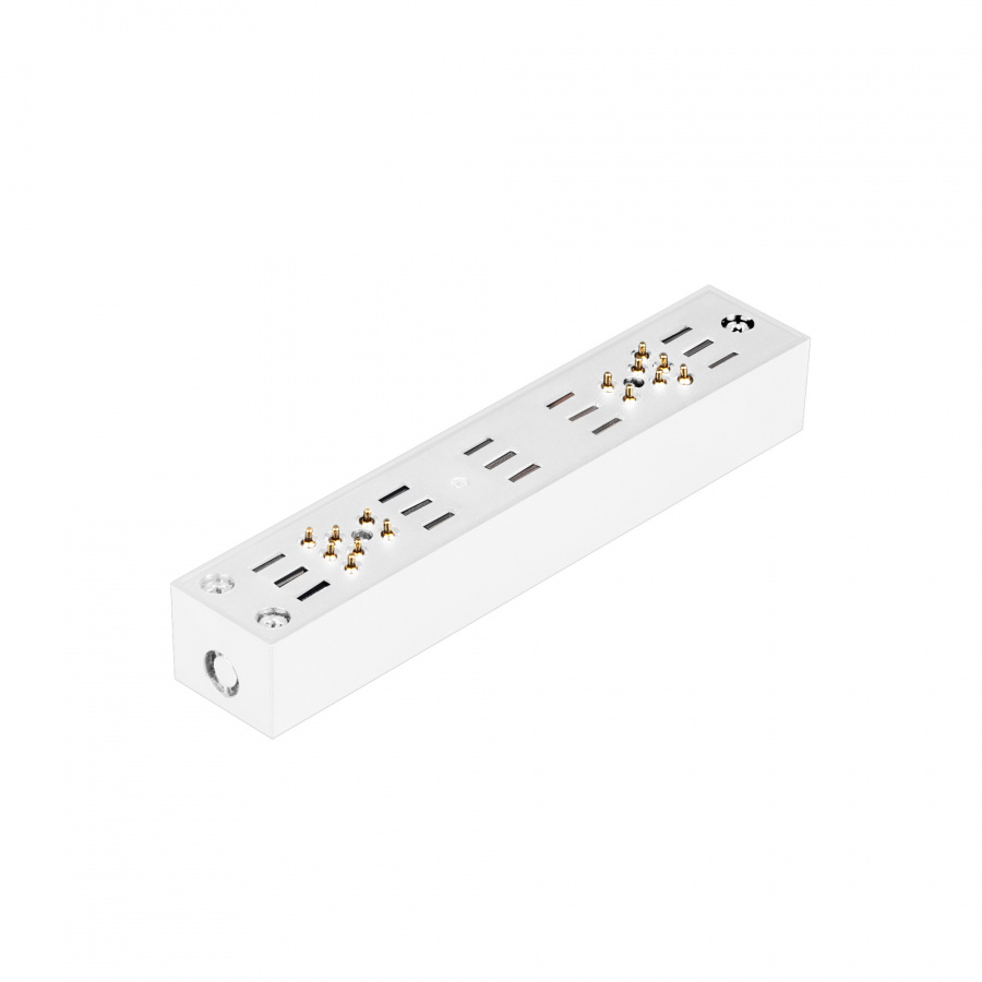 Коннектор прямой MAG-CON-25-I-POWER (WH, 5LN) (Arlight, IP20 Пластик, 5 лет)