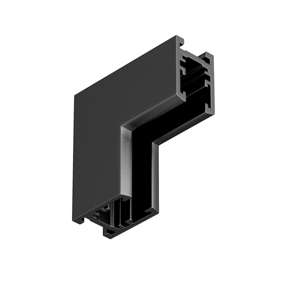 Коннектор угловой MAG-MICROCOSM-CON-L90-INT (BK, внутренний) (Arlight, IP20)