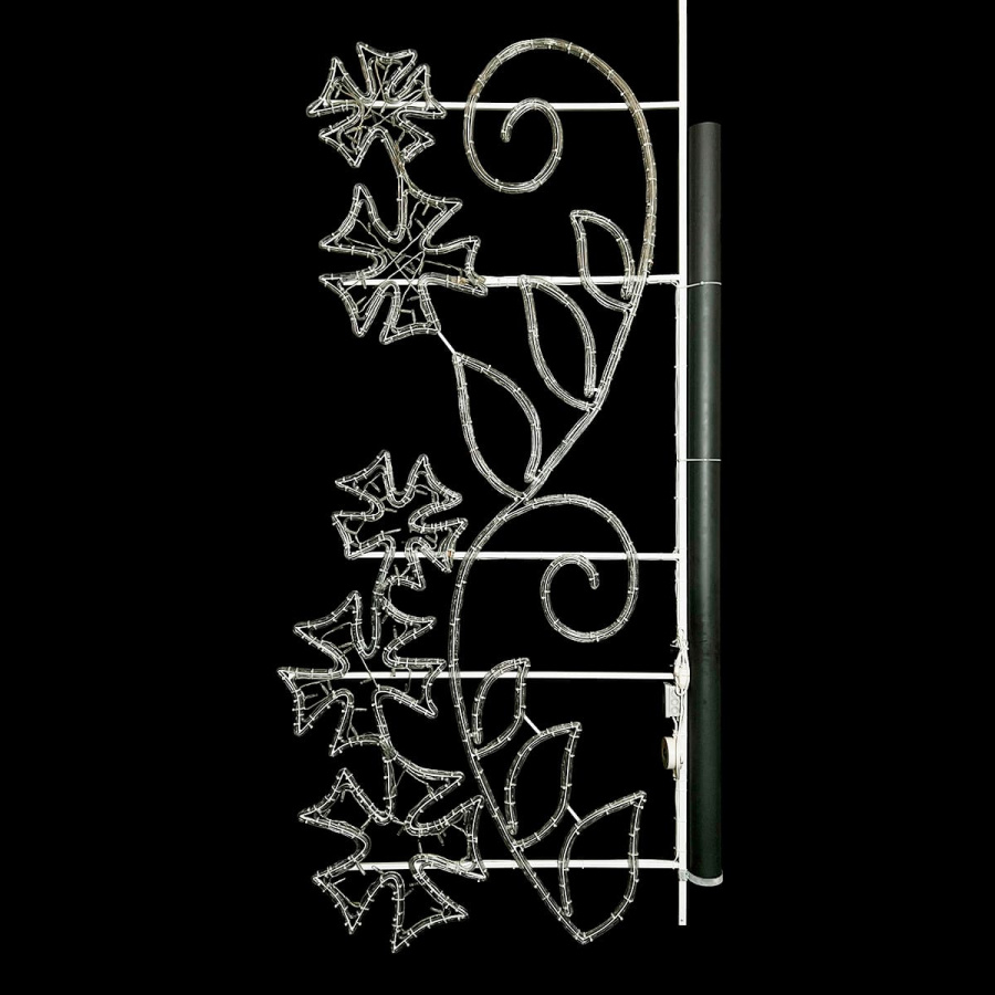 Светодиодная Консоль «Васильки» 100 х 250 см, Разноцветная, 220В