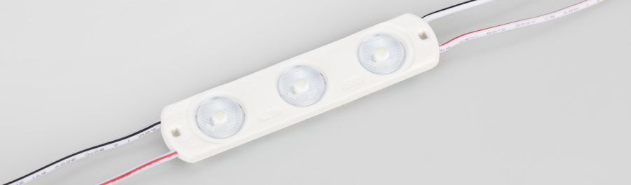 Модуль герметичный CRAFT-2835-3-12V Cool 170deg (80x17.5mm, 1.2W, IP67) (Arlight, Закрытый)