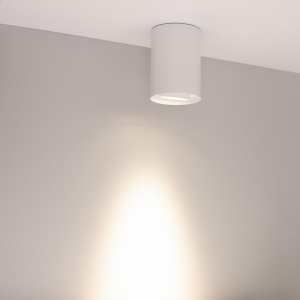Светильник SP-FOCUS-R86-10W Day4000 (WH, 24 deg, 230V) (Arlight, IP54 Металл, 5 лет)