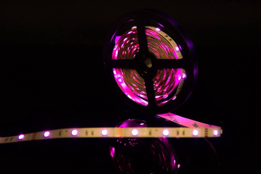 Лента светодиодная SWG SWG530, 7,2 Вт/м, 12В, IP20, RGB