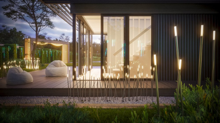 Светильник KT-CANNA-L1200-1W Warm3000 (DG, 110 deg, 24V) (Arlight, IP65 Металл, 3 года)