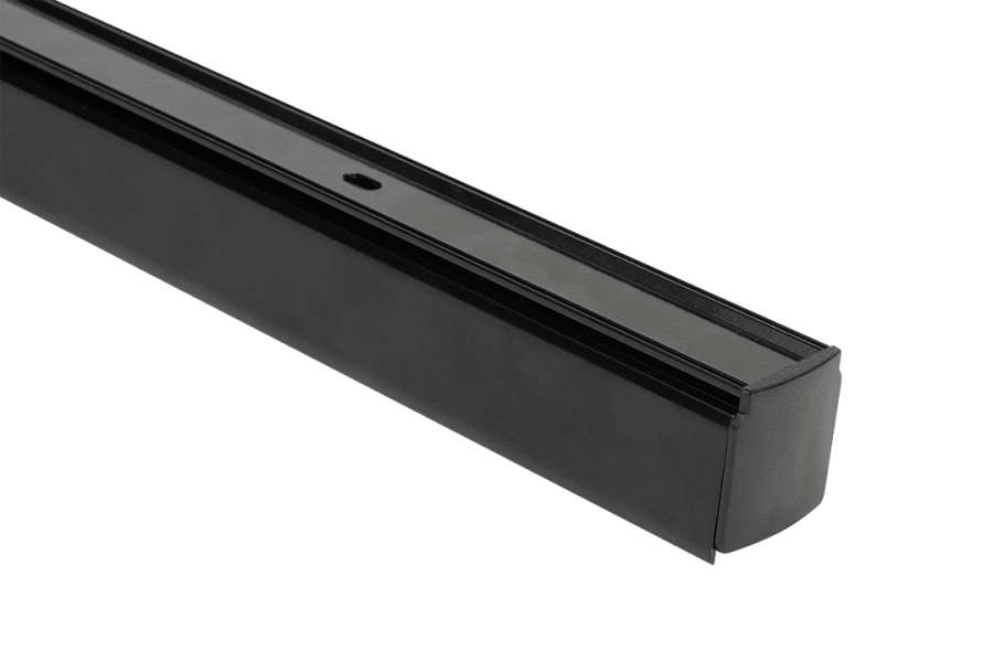 Шинопровод трехфазный, черный, 2м