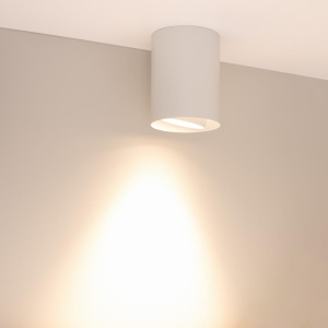 Светильник SP-FOCUS-R110-18W Warm3000 (WH, 50 deg, 230V) (Arlight, IP54 Металл, 5 лет)