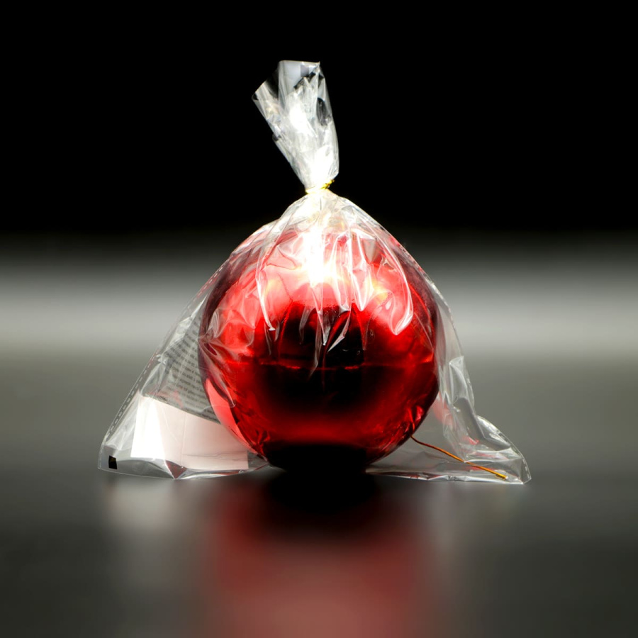 Шар на Елку Красный, Ø14 см