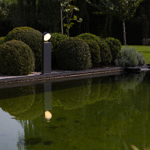 Светильник "FELE" Bollard light  220V LED 13,5W 3000K G4147.  Цвет: темно серый