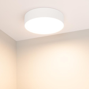 Светильник SP-RONDO-R210-20W Warm3000 (WH, 120 deg, 230V) (Arlight, IP40 Металл, 3 года)