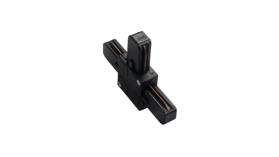 T-Коннектор для однофазного накладного трека, черный