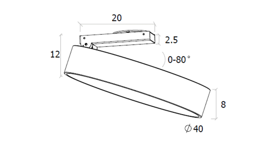 Светильник UF UF034-40
