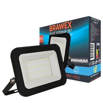 Светодиодный (LED) прожектор 30Вт яркий холодный свет