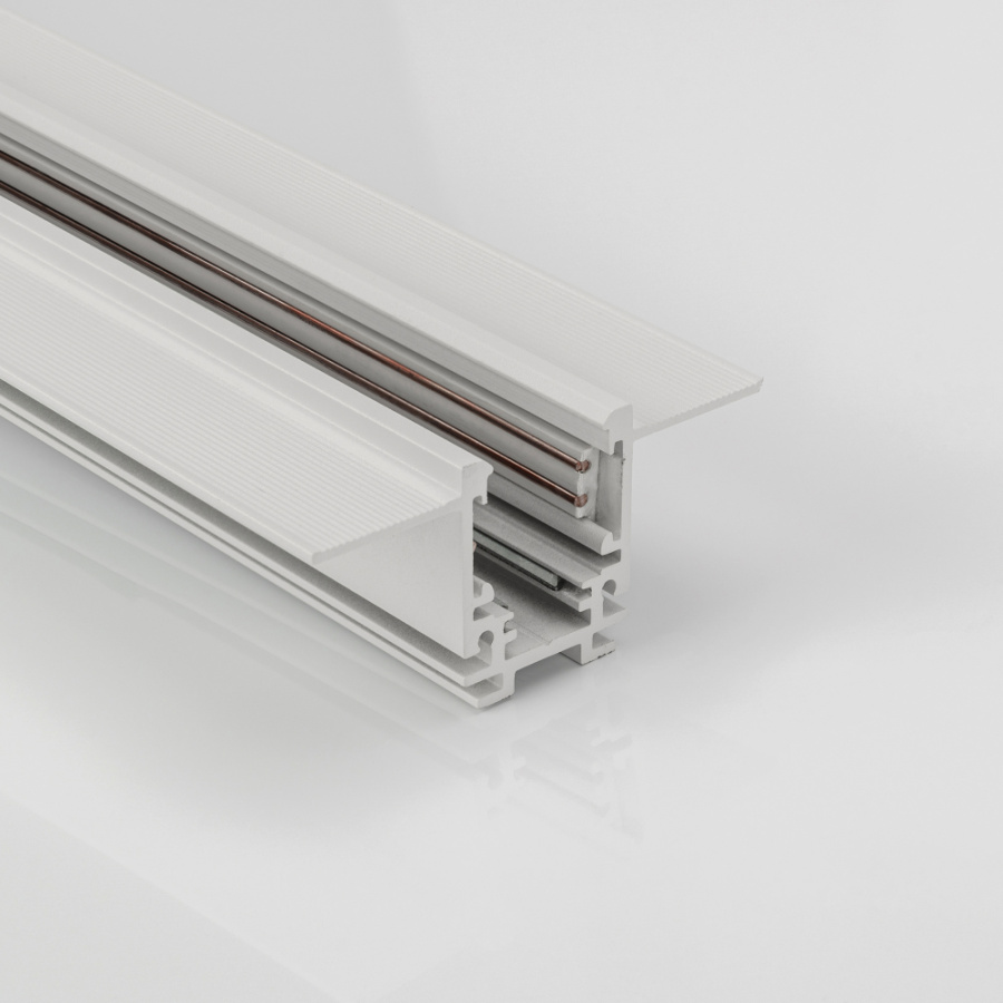 SY-LINK-20T2S-2-WH, шинопровод встраиваемый низкопрофильный под шпаклевку, 48В, белый, 2м