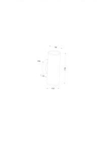 Настенный светильник (бра) Technical C068WL-02B