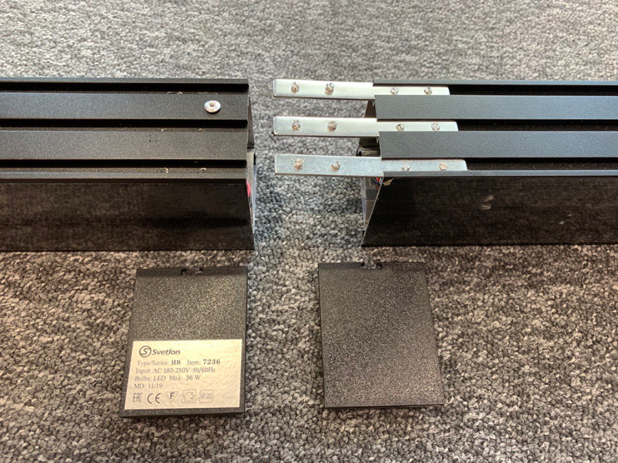 Линейный светильник, HB8075 50W,    HB8075 100W