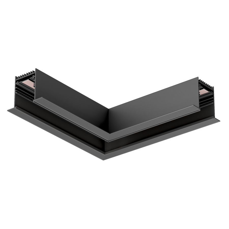 Коннектор угловой MAG-CON-4560-F-L90 (BK, 5LN) (Arlight, IP20 Металл, 5 лет)