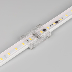 Коннектор прямой для ленты ARL-50000PV (15.5x6mm) прозрачный (Arlight, Пластик)