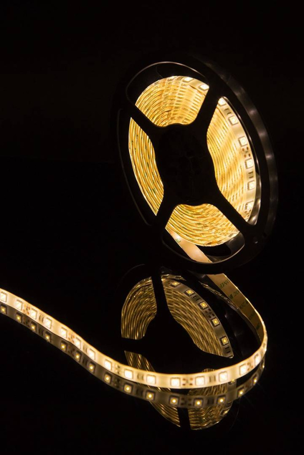 Лента светодиодная SWG SWG560, 14,4 Вт/м, 12В, IP65, теплый белый