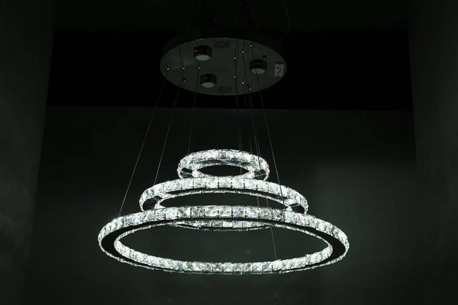 Люстра светодиодная хрустальная DW-8746