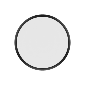 Накладной светодиодный светильник, WC3218 3CCT 18W IP65  черный  D=25см