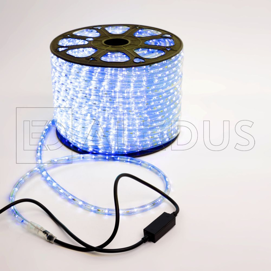 Дюралайт ALEDUS, 220 В, 13 мм, бухта 100 м, синий