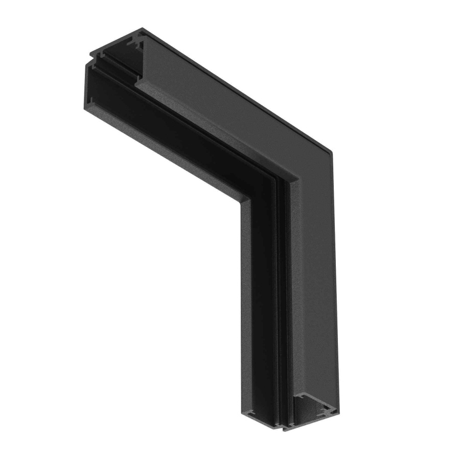 Коннектор угловой MAG-ORIENT-CON-2620-L90-INT (BK, внутренний) (Arlight, IP20 Металл, 3 года)