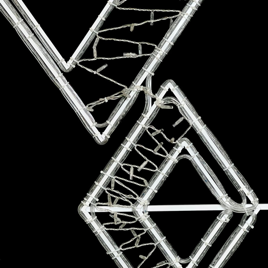 Светодиодная Консоль «Ромбы», 80 x 180 см, Разноцветная, 220В