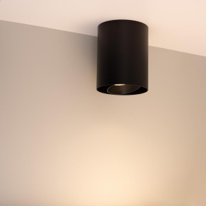 Светильник SP-FOCUS-R132-24W Warm3000 (BK, 24 deg, 230V) (Arlight, IP54 Металл, 5 лет)